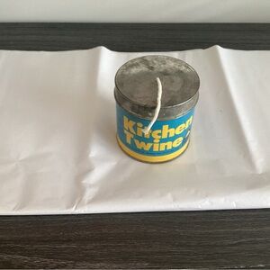 Vintage Kitchen Twine in original container.  Made by HOAN Manf. 1940s